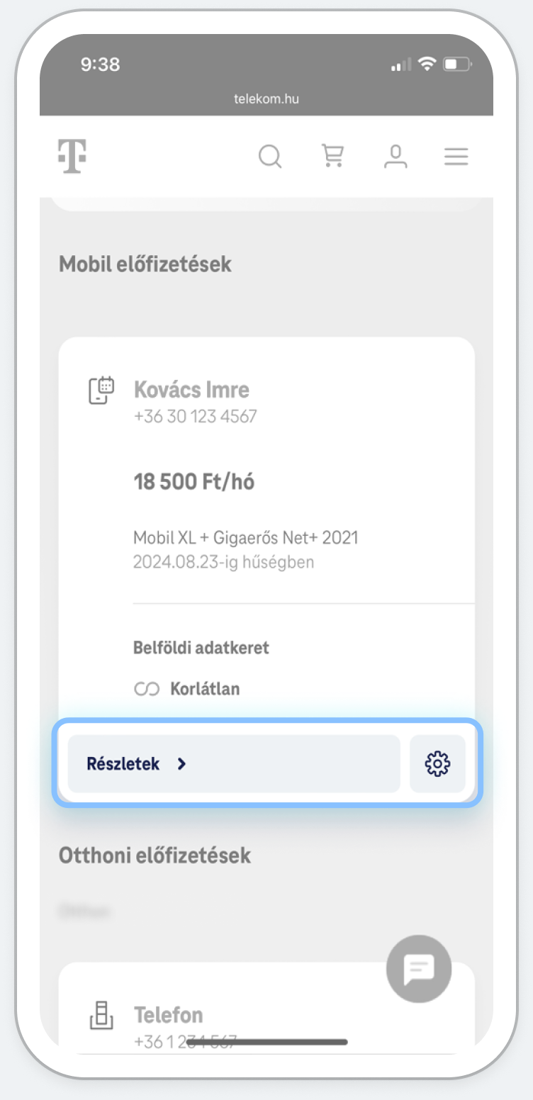 Lépj be az előfizetésed       részleteibe!