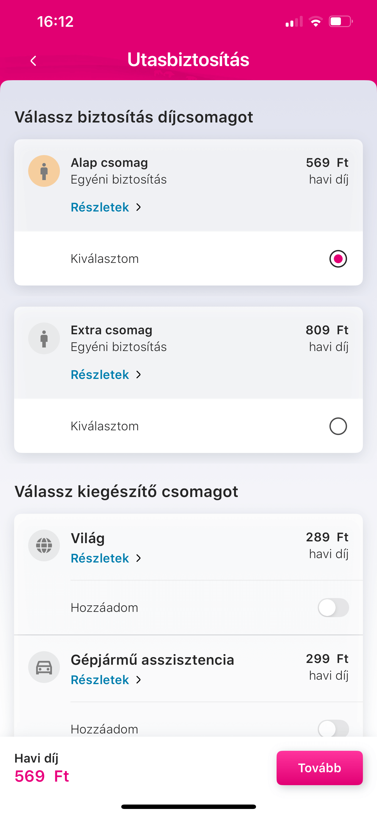 Utasbiztosítás